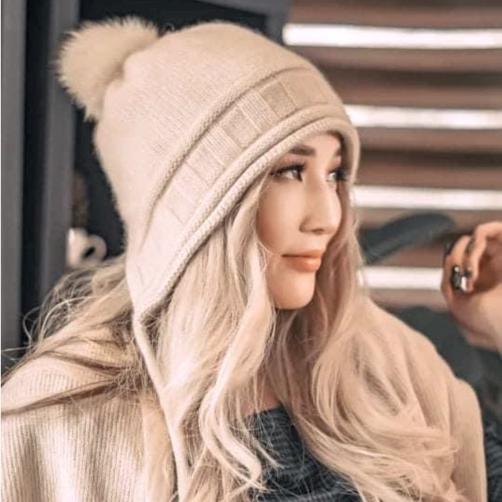 Cashmere beanie - Picture 1 of 7